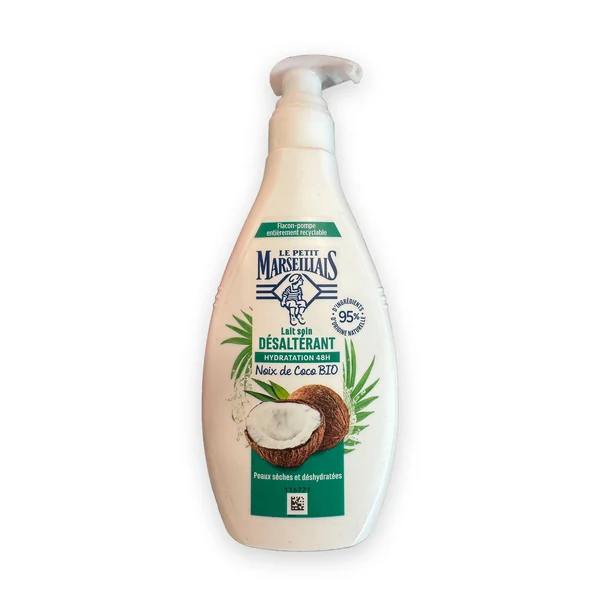 Le Petit Marseillais Lait soin désaltérant noix de coco bio